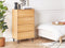 Beliani NIKEA - Chest of drawers - Light wood - MDF