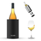 Coolenator – Wine & Champagne Bottle Cooler – Up to 6 Hours Cooling – Removable Freezer - Black