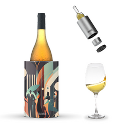 Coolenator – Wine & Champagne Bottle Cooler – Up to 6 Hours Cooling – Removable Freezer - Deco Vino