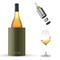 Coolenator – Wine & Champagne Bottle Cooler – Up to 6 Hours Cooling – Removable Freezer - Olive