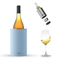 Coolenator – Wine & Champagne Bottle Cooler – Up to 6 Hours Cooling – Removable Freezer - Pastel