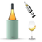 Coolenator – Wine & Champagne Bottle Cooler – Up to 6 Hours Cooling – Removable Freezer - Pastel