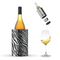 Coolenator – Wine & Champagne Bottle Cooler – Up to 6 Hours Cooling – Removable Freezer - Zebra