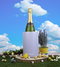 Coolenator – Wine & Champagne Bottle Cooler – Up to 6 Hours Cooling – Removable Freezer - Pastel