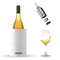 Coolenator – Wine & Champagne Bottle Cooler – Up to 6 Hours Cooling – Removable Freezer - White
