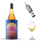 Coolenator – Wine & Champagne Bottle Cooler – Up to 6 Hours Cooling – Removable Freezer - Sunset