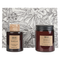 Beliani DARK ELEGANCE - Scented candle with fragrance sticks - Brown - Vanilla - Soy wax