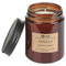 Beliani DARK ELEGANCE - Scented candle with fragrance sticks - Brown - Vanilla - Soy wax