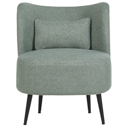 Beliani OTSBY - Armchair - Green - Bouclé