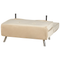 Beliani FARRIS - Sofa bed 1-seater - Beige - Velvet