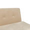 Beliani FARRIS - Sofa bed 1-seater - Beige - Velvet