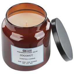 Beliani ABSOLUTE ALCHEMY - Scented candle set - Bergamot/Coconut - Soy wax