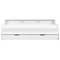 Beliani EDERN - Trundle bed - White - 90 x 200 cm - Wood