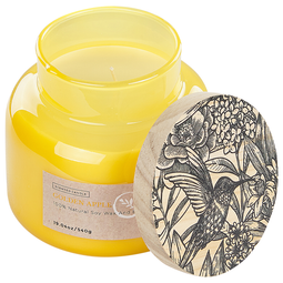 Beliani DELIGHT BLISS - Scented candle - Golden apple - Soy wax