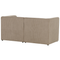 Beliani LEMVIG - Two-seater sofa - Taupe - Corduroy
