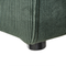 Beliani LEMVIG - Three-seater sofa - Dark green - Corduroy