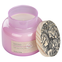 Beliani DELIGHT BLISS - Scented candle - Rosemary lavender - Soy wax