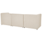 Beliani LEMVIG - Three-seater sofa - Beige - Corduroy
