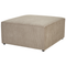 Beliani LEMVIG - Corner sofa 3-seater - Taupe - Right side - Corduroy