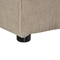 Beliani LEMVIG - Corner sofa 3-seater - Taupe - Right side - Corduroy