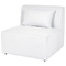 Beliani LEMVIG - Corner sofa 3-seater - Cream white - Right side - Corduroy