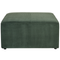 Beliani LEMVIG - Corner sofa 4-seater - Dark green - Left side - Corduroy