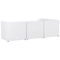 Beliani LEMVIG - Corner sofa 4-seater - Cream white - Right side - Corduroy