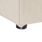 Beliani LEMVIG - Corner sofa 5-seater - Beige - Left side - Corduroy