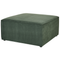 Beliani LEMVIG - Corner sofa 5-seater - Dark green - Right side - Corduroy