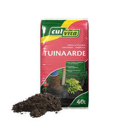 Culvita - Garden soil 40 L - Organic soil improver - Suitable for raising your garden