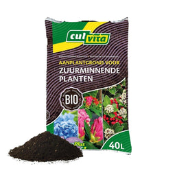 Culvita | Planting soil acid-loving 40 L | suitable for azalea, hydrangea and rhododendron