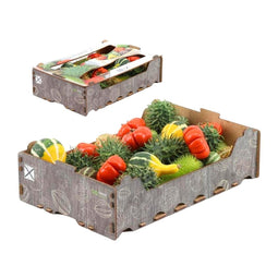 Real mini fruits Giftbox | approx. 18 pieces | 2-4 cm Ø | autumn decoration | Halloween decoration