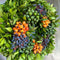 Real Wreath Luca | 30 cm Ø | Kranz Herbst | wreath for indoor and outdoor | door wreath | Wreath