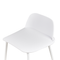 Beliani MORA - Bar stool set of 4 - White - Synthetic