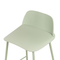 Beliani MORA- Bar stool set of 4 - Green - Synthetic