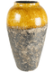 Bottle Lindy Ocher yellow pot 28 cm indoor flower pot