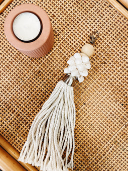 Alor Key Chain - White