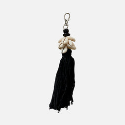 Alor Key Chain Cowrie - Black