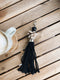 Uma Cantik Alor Key Chain Cowrie - Black