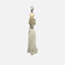 Uma Cantik Alor Key Chain Cowrie - White