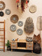 Atara Shell Wall Decor with Raffia