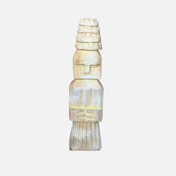 Metinaro Timor Wooden Statue White