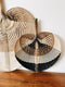 Uma Cantik Natural Fan Tricolor Black