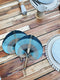 Natural Fan Tricolor - S