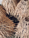 Rusty Rattan Lampshade Natural