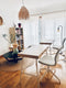 Rusty Rattan Lampshade Natural