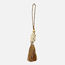 Zin Shell Tassel Raffia