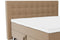 Elegance Boxspring met Opbergruimte Compleet Tymo beige