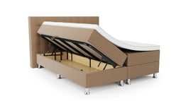 Elegance Boxspring met Opbergruimte Compleet Tymo beige