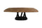 HSM Collection Dining table Fishbone Danish - 220x110x77 - Natural/black - Oak/metal